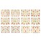 Wrapables 50 SHEETS Flowers, Hearts & Lace Nail Art Nail Stickers (Pink & White)